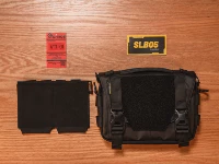 Черная главная сумка+плечевой ремешок+ATT-01 Симметричный набор эластичных инструментов