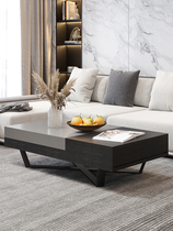 Nordic coffee table TV cabinet combination Tea Table Table simple modern living room multifunctional small apartment telescopic Storage Coffee Table