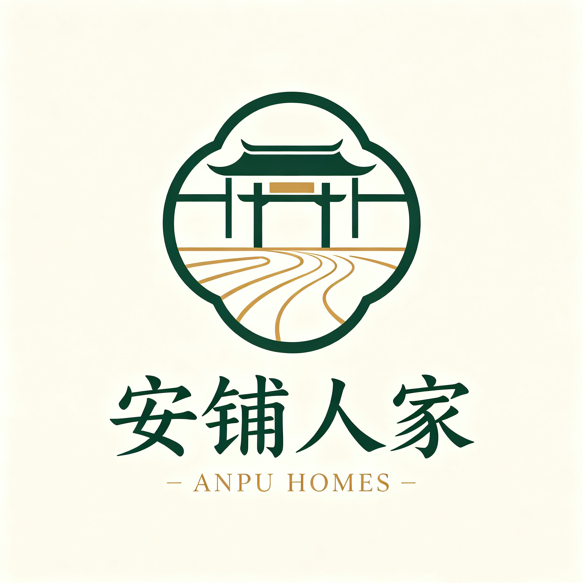 湛江安铺人家总店的LOGO