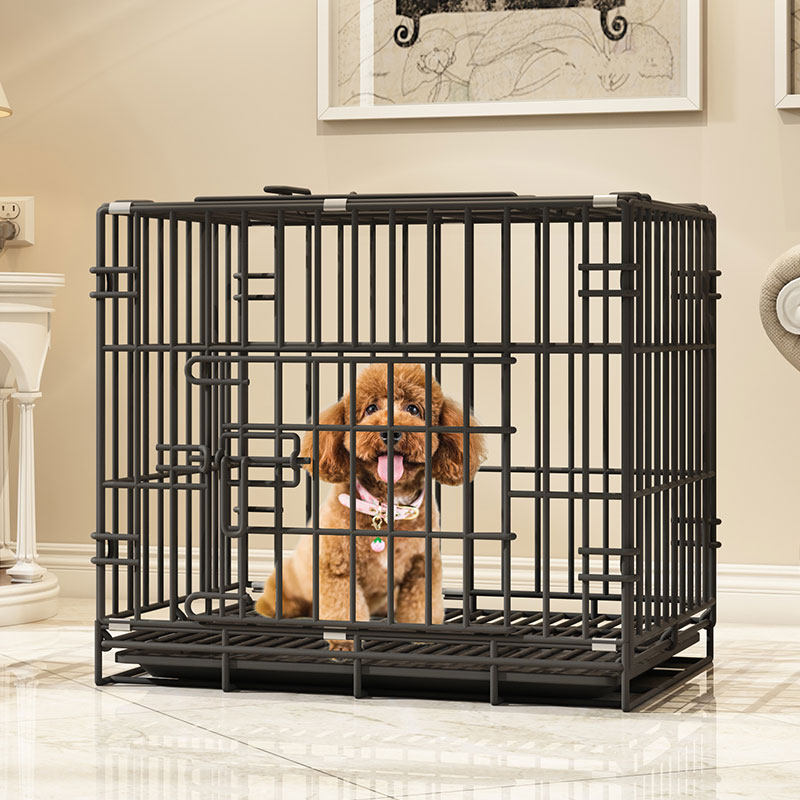 Dog cage small dog medium-sized household indoor dog Teddy puppies Corgi pet cage with toilet separation cage