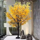 Large Artificial Floor-Standing Indoor Decorative Yellow and Red Maple Tree for Mall Window Displays, Fake Maple Leaf Tree Landscaping Ornament