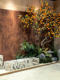 Simulated Fruit Trees, Large Fake Orange Trees, Indoor and Outdoor Decorative Landscape Floor-Standing Ornaments, New Year's Wishing Tree Landscaping