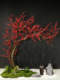 Artificial Plum Blossom Tree, Peach Blossom Tree, Large Decorative Tree, Simulated Green Plant, Window Display, Hotel Landscaping, Landscape Wishing Tree, Fake Tree