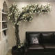 Simulated Magnolia Tree, Artificial Plant, Large Floor-Standing Floral Display, Window Decoration, Artificial Flowers, Indoor Living Room Ornament
