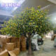 Artificial Osmanthus Tree for Mid-Autumn Festival, Golden Osmanthus Indoor Decoration, Large Tree for Shopping Mall Festival Activities, Floor-Standing Ornament