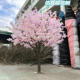 Artificial Cherry Blossom Tree, Fake Peach Blossom, Cherry Blossom, Plum Blossom, Wish Tree, Pink Large-Scale Landscape Plant, Floral Art Decoration