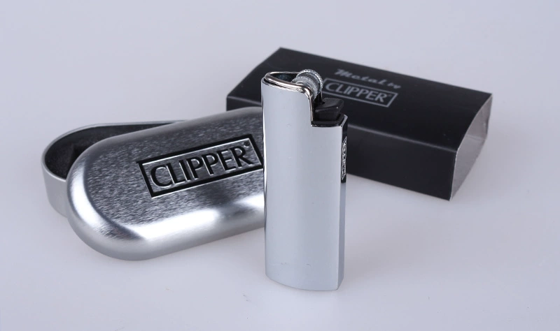 Hộp quà tặng kim loại BP22 clipper clarford gas nhẹ đá lửa ròng rọc nhẹ cá tính sáng tạo bật lửa mini