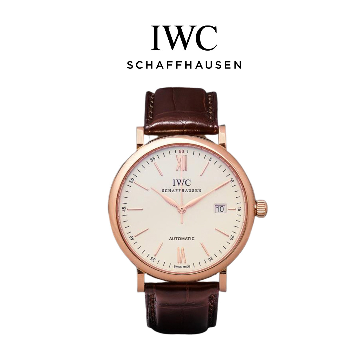 IWC Portofino Portofino men's 18k red gold watch IW356504