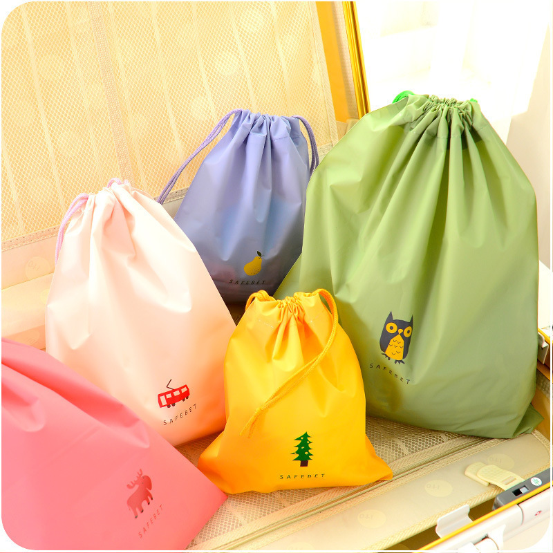 Cartoon Waterproof Zipped Bag Travel Suitcase Split Finishing Bag Sealed Bag Kindergarten Dirty Clothes Cashier Bag-Taobao