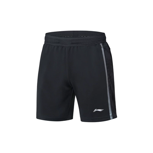 Li Ning Badminton All England International Players Quick Trabout Competite Competite Sports Competition Top Shorts AAYM048