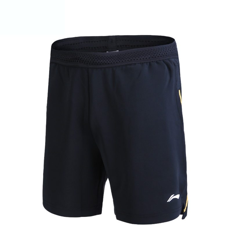 Li Ning Badminton National Team International Players Fast-drying Men's Dress Sports Jacket Competition Shorts AAPN301