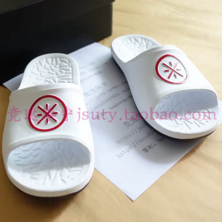 Đích thực Li Ning Wade đám mây hấp thụ sốc trọng lượng nhẹ non-slip mùa hè nam giới và phụ nữ thể thao và giải trí dép đi trong phòng tắm Dép ABTL001 dép mickey