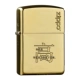 Zippo nhẹ chính hãng đồng nguyên chất trăm tên gia đình DIY chữ tùy chỉnh Mỹ gốc chính hãng nam giới hạn - Bật lửa