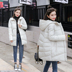 2019 mùa đông Hàn Quốc phiên bản của mùa chống xuống áo khoác bông bông bông ẩm sóng mui xe lỏng lẻo sinh viên nữ yonsthyaine áo bông dày 