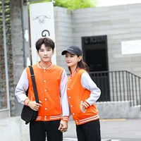 Оранжевая одежда серая рукав (плюс бархат)