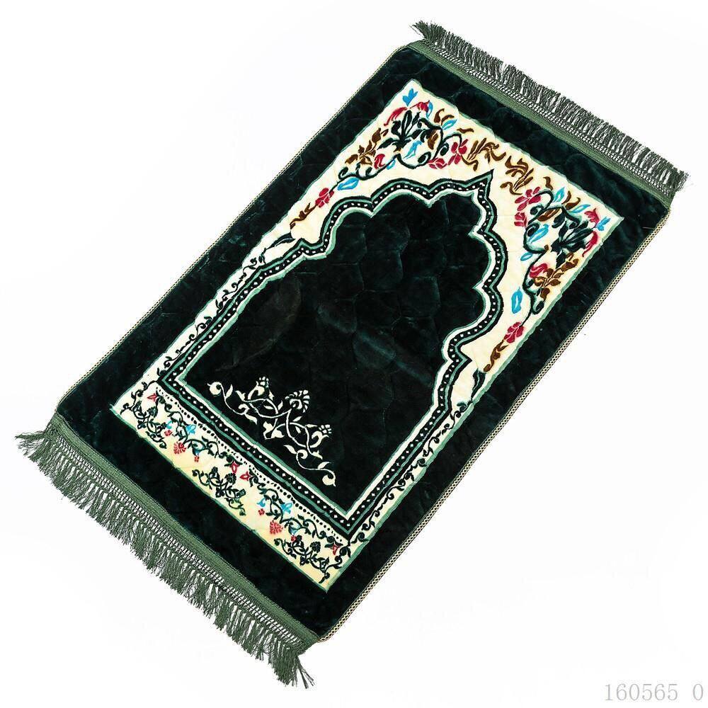 New Muslim liturgical blanket flannel patterned Baifelt Hui Muslim prayer cushion Widened Thickened Blanket Mosque