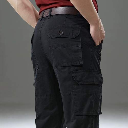 Летние тонкие дорожные штаны, свободный прямой крой