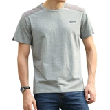 Летняя дышащая тонкая трендовая футболка с коротким рукавом для отдыха, круглый воротник, оверсайз, короткий рукав