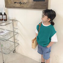 Girls wear a new 2021 child fashion and coat wave in spring and autumn wear the new childrens fashion wave