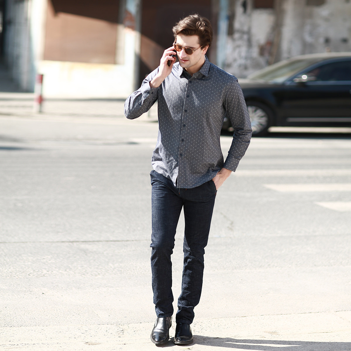 Jeans homme PROGEN - Ref 1480985 Image 9