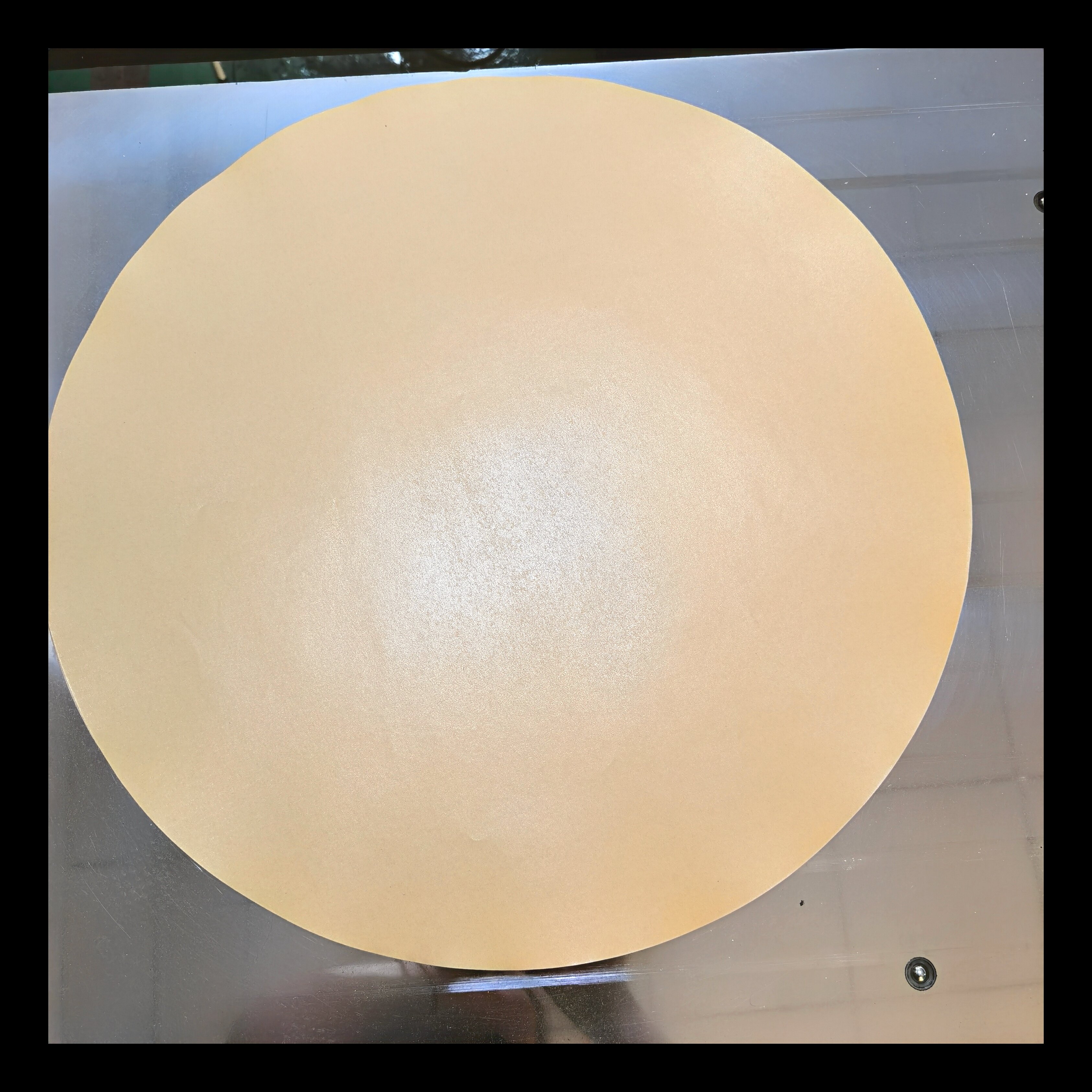 Disposable waterproof and oil-proof table pad paper round single-sided double-sided coated kraft paper food-grade wine jar sealing paper