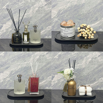 Modern toilet toilet Bathroom suite fitted with aroma fragrance display prop light luxury sample room software