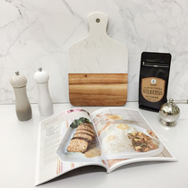 Modern simple sample kitchen jewelry soft furnishings cabinet tile recipe magazine coffee display decoration