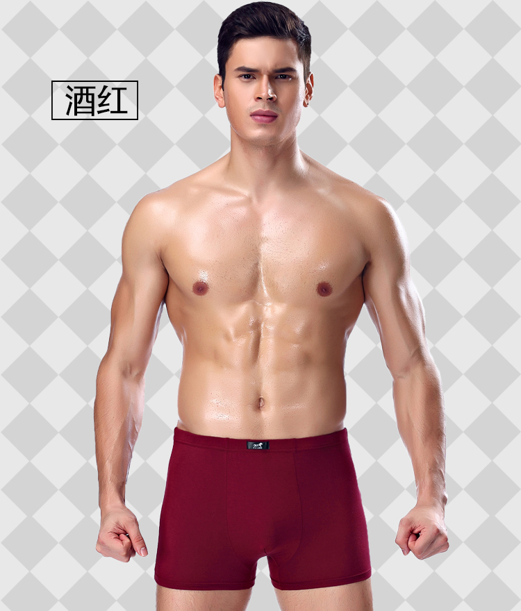 5 hộp quà tặng đồ lót nam boxer nam modal thanh niên u lồi kích thước lớn thoáng khí thể thao eo thon - Bộ quà tặng quần lót nữ