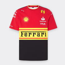 2023 New F1 Racing Suit Italian Grand Prix Special Edition Monza T-shirt Mens Sports Leisure Quick-Drying Clothing