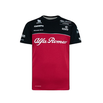 2020 new F1 Alfa Romeo team racing suit T-shirtkimi male short-sleeved polo shirt Zhou Guanyu