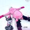 [Safety Ambassador] Beginner Wearable Ski Turtle for Girls Winter Ski Gear Anti-Fall Shock-Absorbing Protective Gear