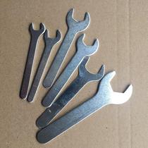 Open chip wrench single head accessories flat plate VU short mini wrench set dead jam small class hand tools