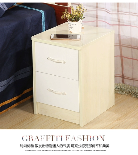 Новый мини -прикроватный шкаф прикроватный шкаф Простой современный маленький маленький маленький маленький спальня узкая спальня 25 см 30 см35 белый