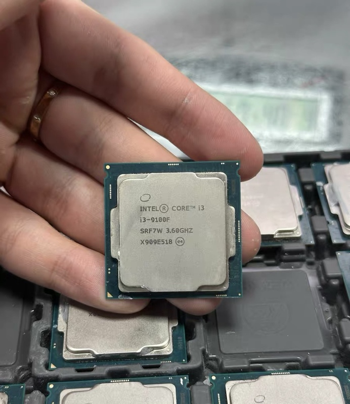 Intel/I3-9100F 9.5 New, Disassembled, One-Year Warranty