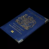 Медный полиуретановый чехол для паспорта, водонепроницаемая сумка для паспорта