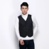 Mùa thu đông mẫu áo vest nam Hàn Quốc Slim áo không tay thể thao vest xuống áo khoác cotton vest vest comple tuổi 50 Áo vest cotton