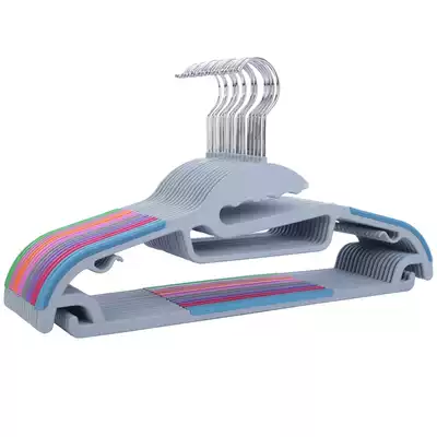 Adult drying rack wholesale plastic non-slip hangers clothes rack clothes rack household clothes hangers