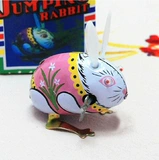 Ретро старомодная заводная мультяшная игрушка, ностальгия, лягушка