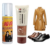 Colorless universal shoe polish liquid spray Leather clothing bag cleaning and maintenance oil Black brown shoe polish cream