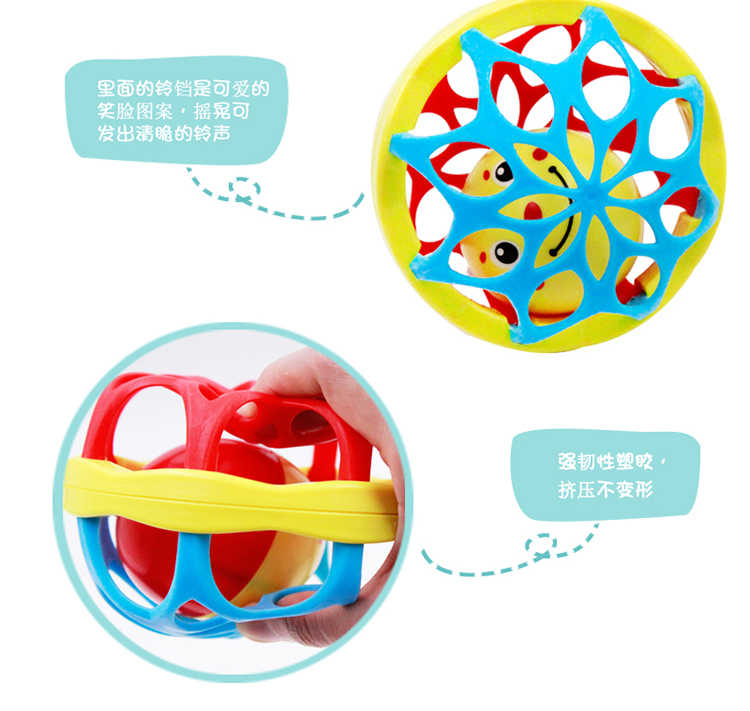 Đồ chơi trẻ em 3-6-12 tháng tuổi sơ sinh rầm rộ 0-1 tuổi Bé giáo dục mầm non câu đố tay và bé trai - Đồ chơi nhạc cụ cho trẻ em bộ trống cho bé