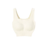 Короткие белые бретели, 35см