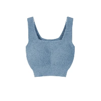 Короткие синие бретели, 35см