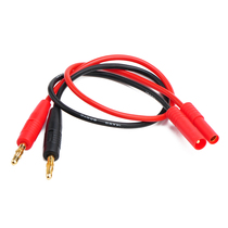 AMASS Out of product 4 0mm Charging line 30cm14AWG Private charging silicone wire 4mm charging banana plug