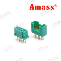 Ames MPX terminal gold plated hexagonal plug connector nylon plastic sleeve AMASS hot model accessories
