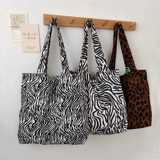 Оригинальная дизайнерская брендовая зебра, шоппер на одно плечо, сумка для школьников