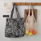 Оригинальная дизайнерская брендовая зебра, шоппер на одно плечо, сумка для школьников