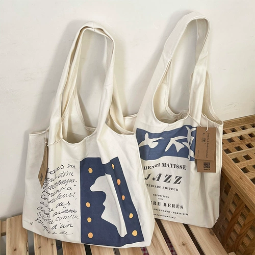 Сумка через плечо, брендовый шоппер, ранец, барсетка, льняная сумка, коллекция 2021, в корейском стиле