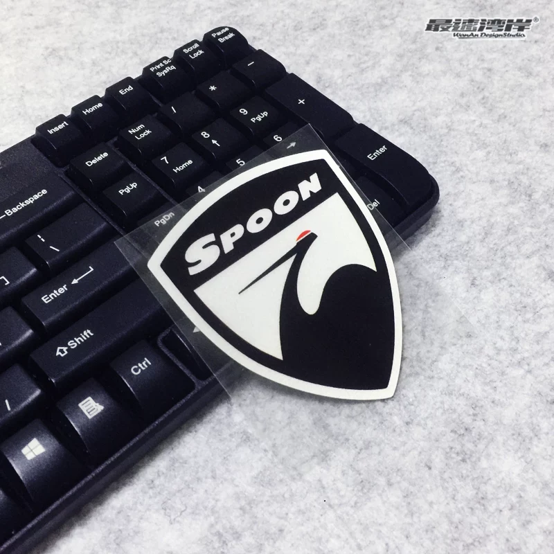 Suitable for Fit Civic Automotive Series SPOON Fan Patch JDM Modification Vehicle Patch FC2 FK8 GK5