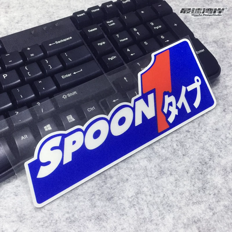 Suitable for Fit Civic Automotive Series SPOON Fan Patch JDM Modification Vehicle Patch FC2 FK8 GK5