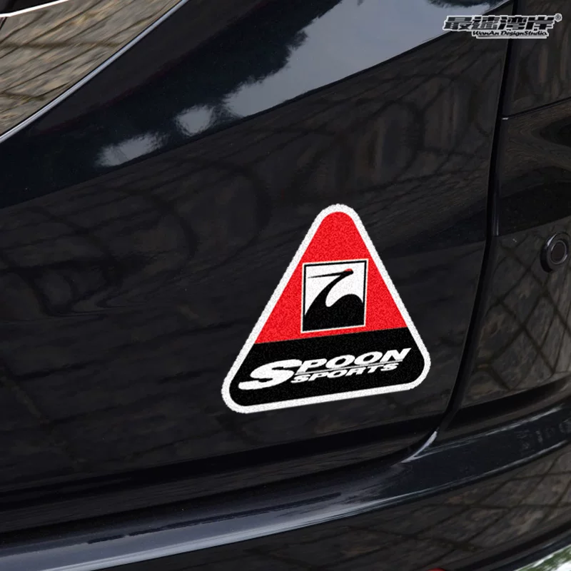 Suitable for Fit Civic Automotive Series SPOON Fan Patch JDM Modification Vehicle Patch FC2 FK8 GK5